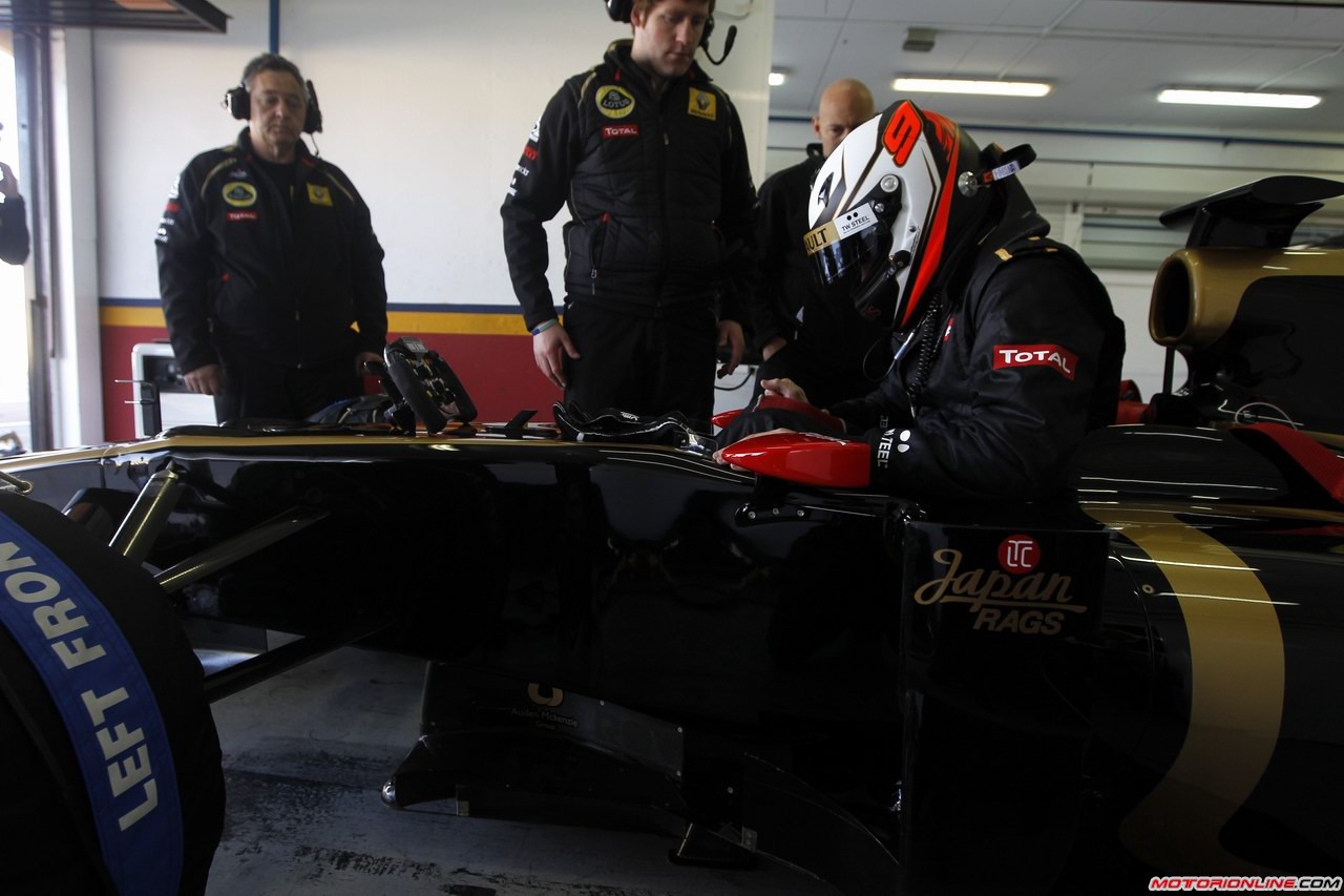 Raikkonen Test Valencia